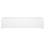 Mobile Porta tv Bianco un Ripiano Un'anta 42x180x42h cm, 2 Vani - Borger