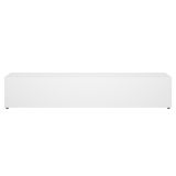 Mobile Porta tv Bianco un Ripiano Un'anta 42x220x42h cm, 2 Vani - Brewster
