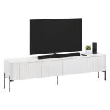 Mobile porta TV Brembana, 190x40 h50 cm, Bianco