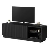 Mobile porta TV Finita, 150x40 h48 cm, Nero