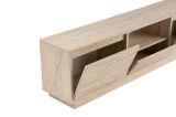Mobile porta TV Lovere, Credenza da soggiorno, Armadio basso per TV, Base parete attrezzata, 160x30 h42 cm, Beige