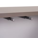 Mobile Porta tv Marrone Bronzo Apertura a Ribalta 4 Ante 180x32x45h cm, 2 Vani - Noma
