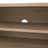 Mobile Porta tv Marrone Rovere 2 Cassetti un Ripiano 173x40x33h cm, 4 Vani - Ammiro