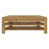 Mobile Porta tv Marrone Rovere 2 Ripiani Angolare 120x30x40h cm, Peso Supportato 40 kg - Venezze