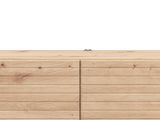 Mobile Porta tv Marrone Rovere Nodi un Ripiano 2 Ante 128x41.5x32h cm, Anta Effetto Rigato - Colico