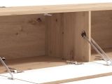 Mobile Porta tv Marrone Rovere Nodi un Ripiano 3 Ante 192x41.5x32h cm, Anta Effetto Rigato - Melazzo
