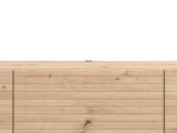 Mobile Porta tv Marrone Rovere Nodi un Ripiano 3 Ante 192x41.5x32h cm, Anta Effetto Rigato - Melazzo