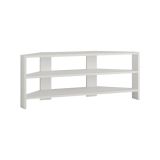 Mobile porta TV Sadalmelik, Credenza da soggiorno, Armadio basso per TV, Base parete attrezzata, 110x36 h45 cm, Bianco