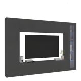 Mobile soggiorno smart 260cm antracite - Alatri