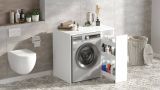 Mobile sottolavabo 1 anta 93x60x88h cm bianco - emile