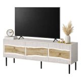 Mobile TV beige 143x40x61h cm 3 ante - Novoli