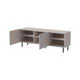 Mobile TV beige 150x42x52h cm 3 ante - Molini