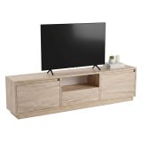 Mobile TV beige 160x29x42h cm 3 ante - Morrigan
