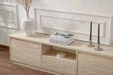 Mobile TV beige 160x29x42h cm 3 ante - Morrigan