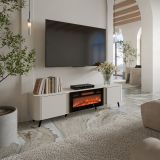 Mobile TV beige 190x40x58h cm 2 ante - Vicino