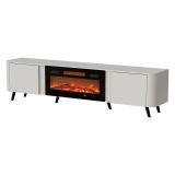 Mobile TV beige 190x40x58h cm 2 ante - Vicino