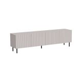 Mobile TV beige 200x42x52h cm 4 ante - Priocca
