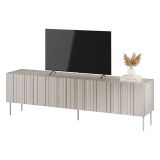 Mobile TV beige 200x42x60h cm 4 ante - Sospiro