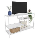 Mobile TV bianco 120x39x75h cm in legno - Ivette