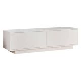 Mobile TV bianco 140x35x38h cm 2 ante - Kenneth