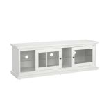 Mobile TV bianco 149x41x50h cm 2 ante - Damrey