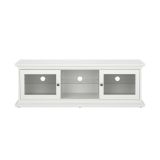 Mobile TV bianco 149x41x50h cm 2 ante - Damrey