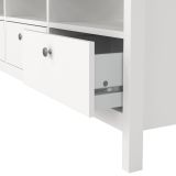 Mobile TV bianco 151x38x54h cm in legno - Astana