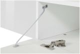 Mobile TV bianco 160x40x35h cm 3 ante - Edoarda