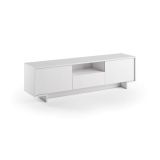 Mobile TV bianco 170x42x48h cm 2 ante e 1 cassetto - Atina
