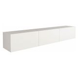 Mobile TV bianco 180x32x30h cm 3 ante - Barzago