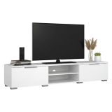 Mobile TV bianco lucido 172x39x33h cm in legno - Ammiro