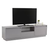 Mobile TV grigio 160x29x42h cm 3 ante - Morrigan