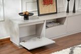 Mobile TV grigio 160x29x42h cm 3 ante - Morrigan