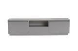 Mobile TV grigio 160x29x42h cm 3 ante - Morrigan