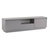 Mobile TV grigio 160x29x42h cm 3 ante - Morrigan