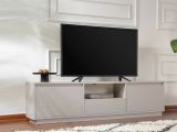 Mobile TV grigio 160x29x42h cm 3 ante - Morrigan