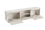 Mobile TV marmo 160x29x42h cm 3 ante - Morrigan
