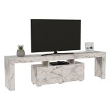 Mobile TV marmo 180x31x50h cm 2 ante - Andarna