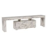 Mobile TV marmo 180x31x50h cm 2 ante - Andarna