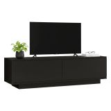 Mobile TV nero 140x35x38h cm 2 ante - Goro