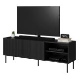 Mobile TV nero 150x42x52h cm 3 ante - Molini