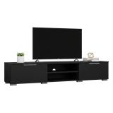 Mobile TV nero 172x39x33h cm in legno - Ammiro