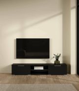 Mobile TV nero 172x39x33h cm in legno - Ammiro