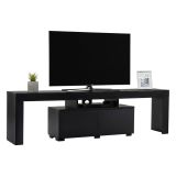 Mobile TV nero 180x31x50h cm 2 ante - Andarna