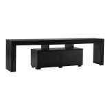 Mobile TV nero 180x31x50h cm 2 ante - Andarna