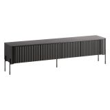 Mobile TV nero 190x39x50h cm 4 ante - Brembana