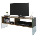 Mobile TV noce 120x35x45h cm in legno - Winifred