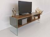 Mobile TV noce 120x35x45h cm in legno - Winifred