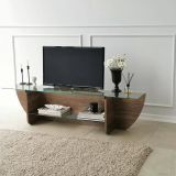 Mobile TV noce 158x35x40h cm in legno - Kasuga