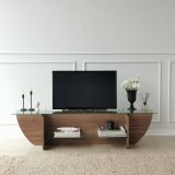 Mobile TV noce 158x35x40h cm in legno - Kasuga